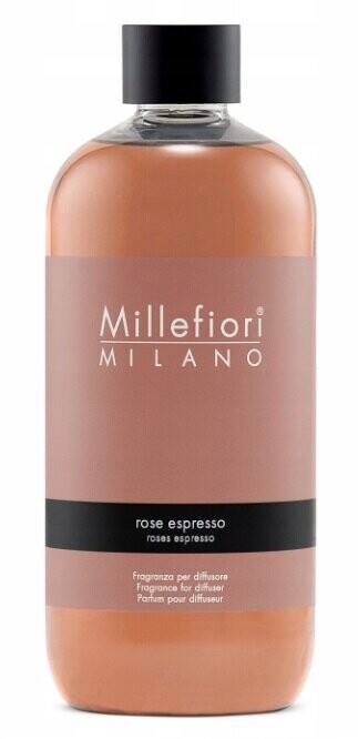 Millefiori Milano Náhradní náplň do aroma difuzéru Rose Espresso 500 ml