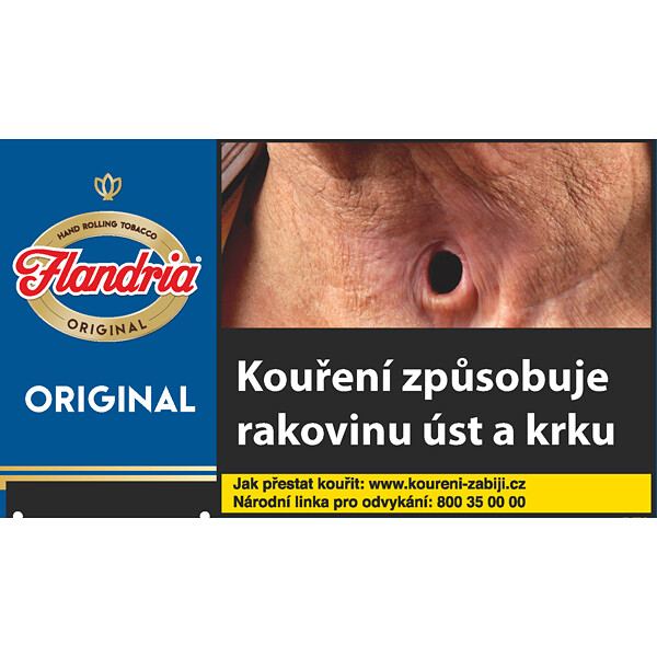Tabák cigaretový Flandria Original halfzware 30g