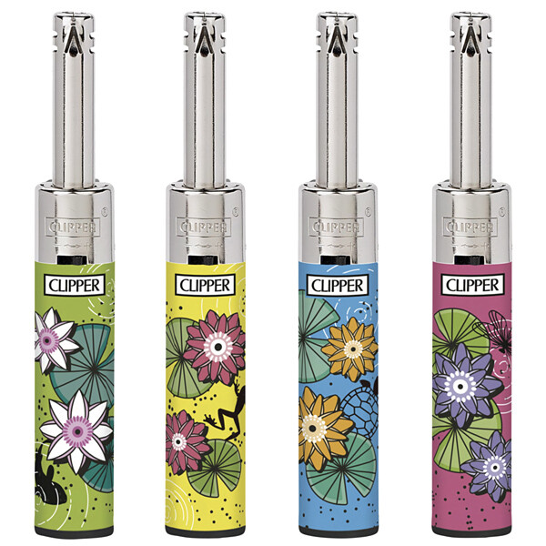 Zapalovač Clipper Minitube Lotus Flower