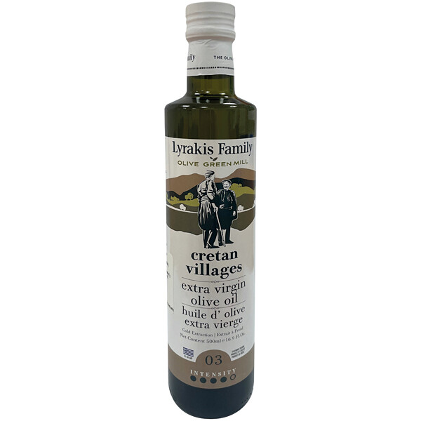 Olivový Olej Cretan Village 500ml Sklo
