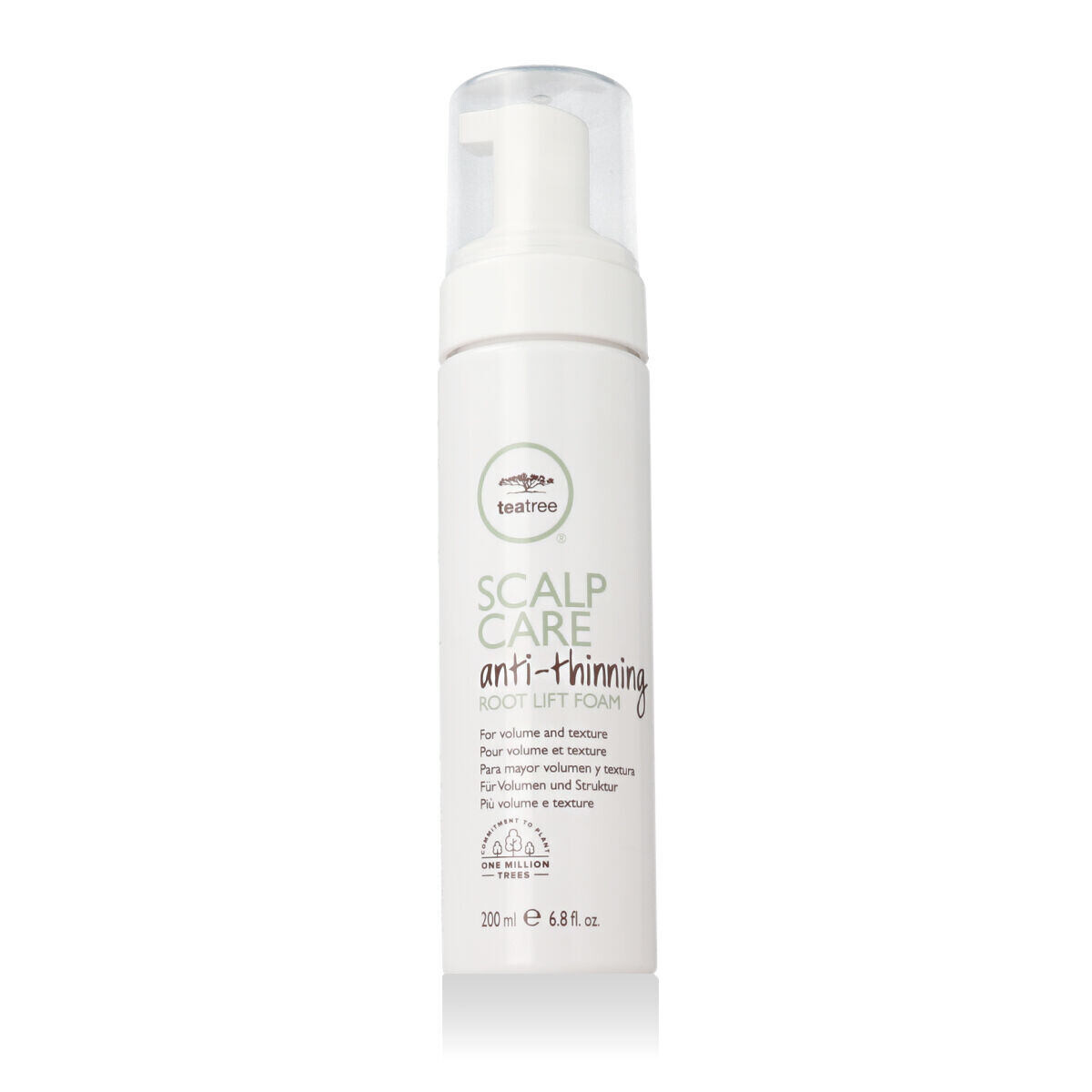 Paul Mitchell TEA TREE Scalp Care Anti-Thinning Root Lift Foam stylingová vlasová pěna pro objem a texturu 200 ml