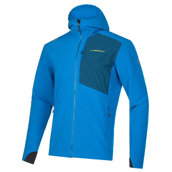 Pánská bunda La Sportiva Descender Storm Jkt M Velikost: L / Barva: zelená