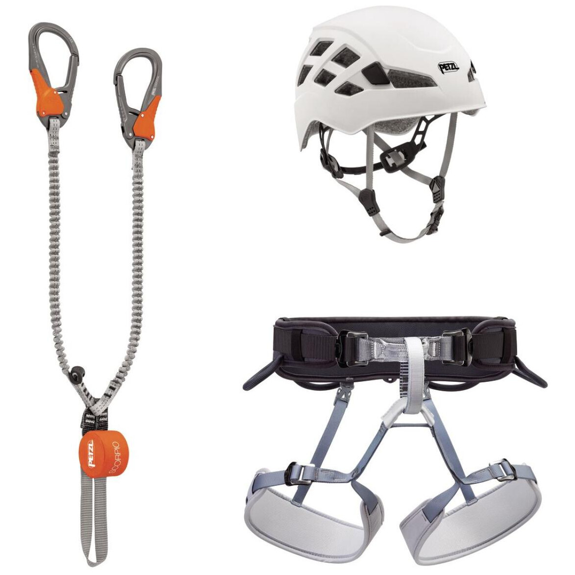 Ferratový set Petzl Kit Via Ferrata Eashook Velikost: 2