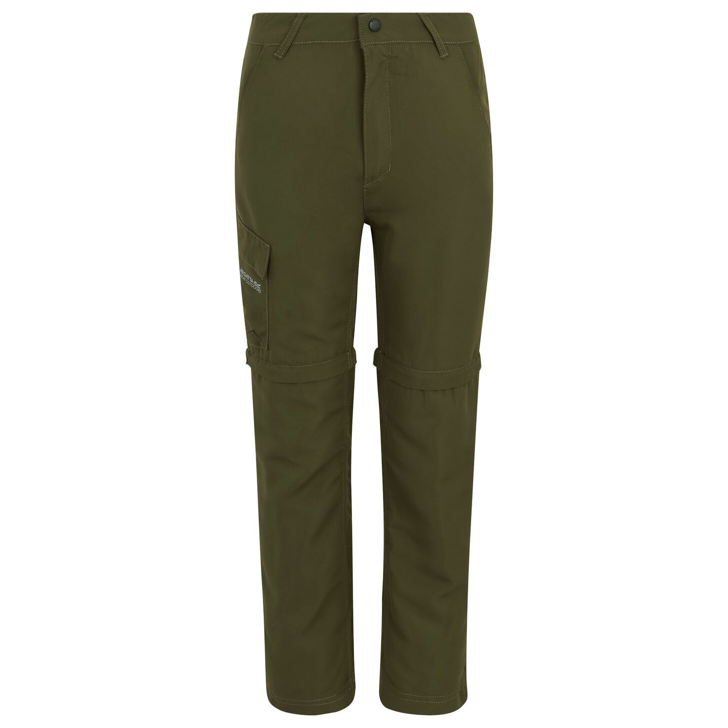 Dětské kalhoty Regatta Sorcer Z/O Trousers III Treetop Dětská velikost: 98-104 / Barva: zelená
