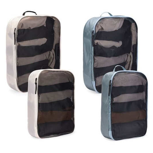 Sada organizérů Thule Packing cube set L Barva: šedá/bílá
