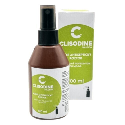 Clisodine Kožní antiseptický roztok sprey 100ml - II. jakost