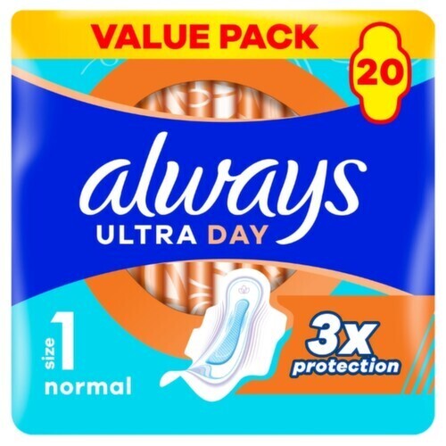 Always Ultra Day Normal 1 vložky 20ks - II. jakost