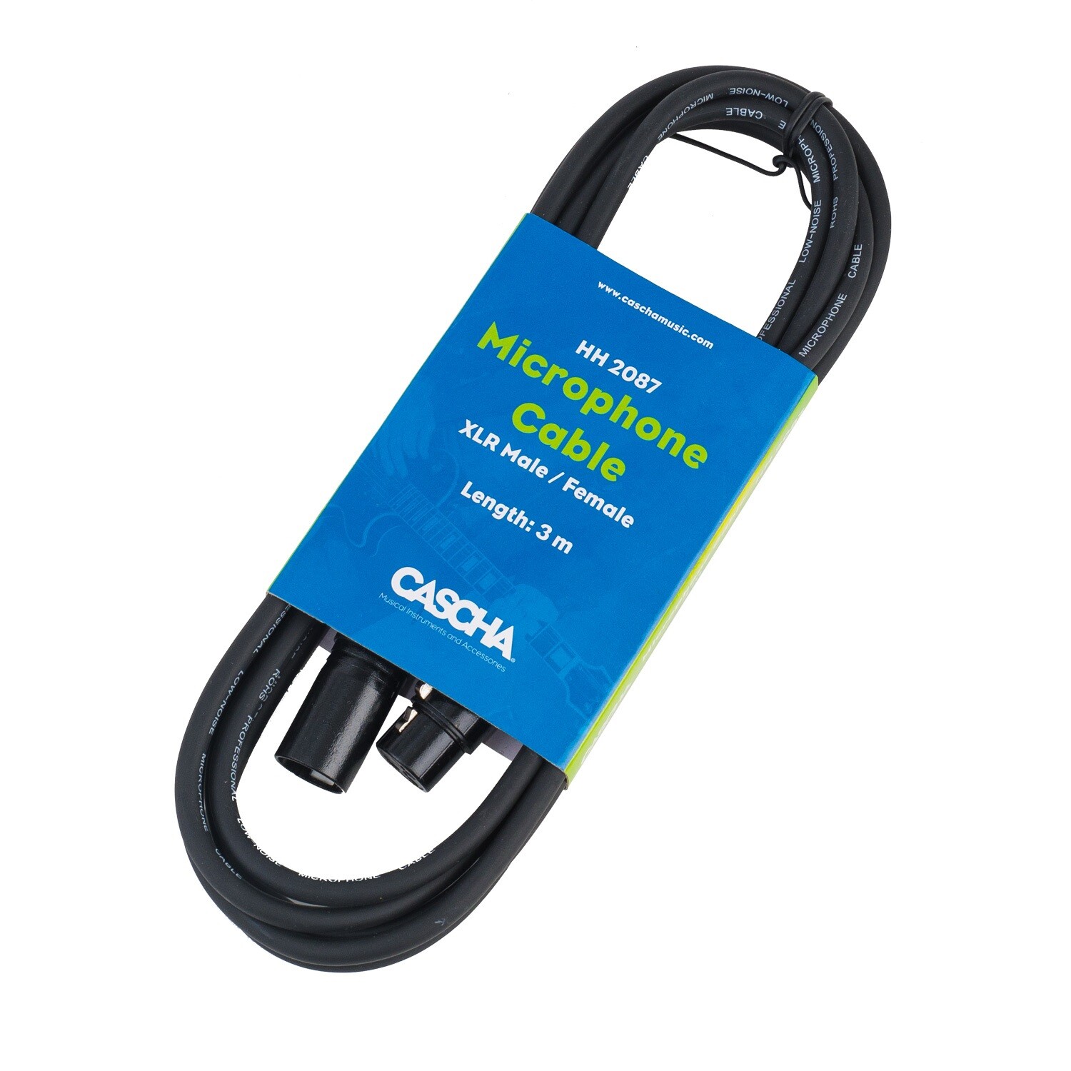 Cascha Microphone Cable XLR 3 m (rozbalené)