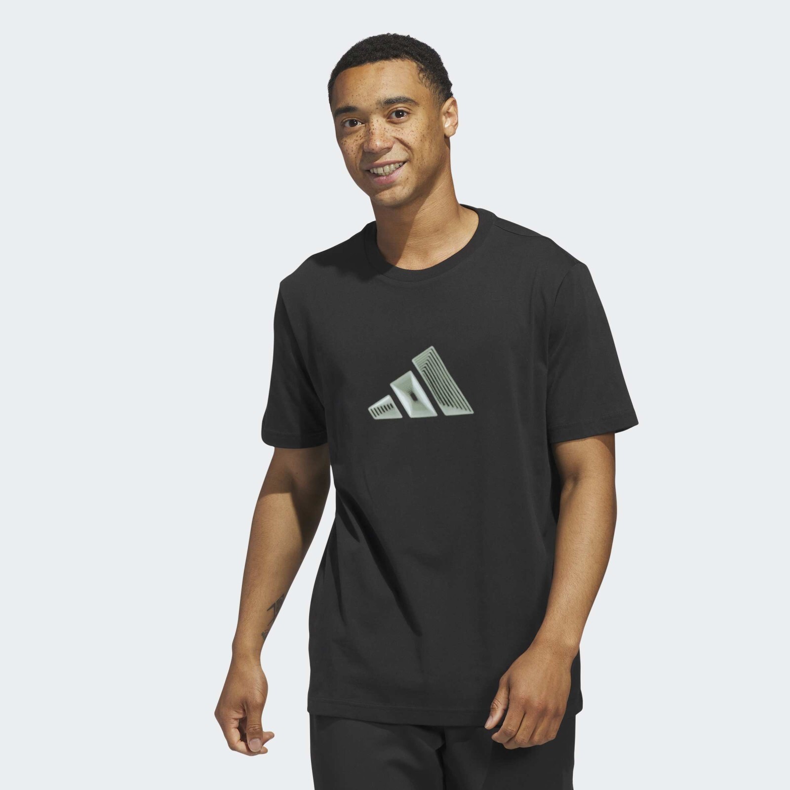 adidas M BL 3-BAR TEE 2XL