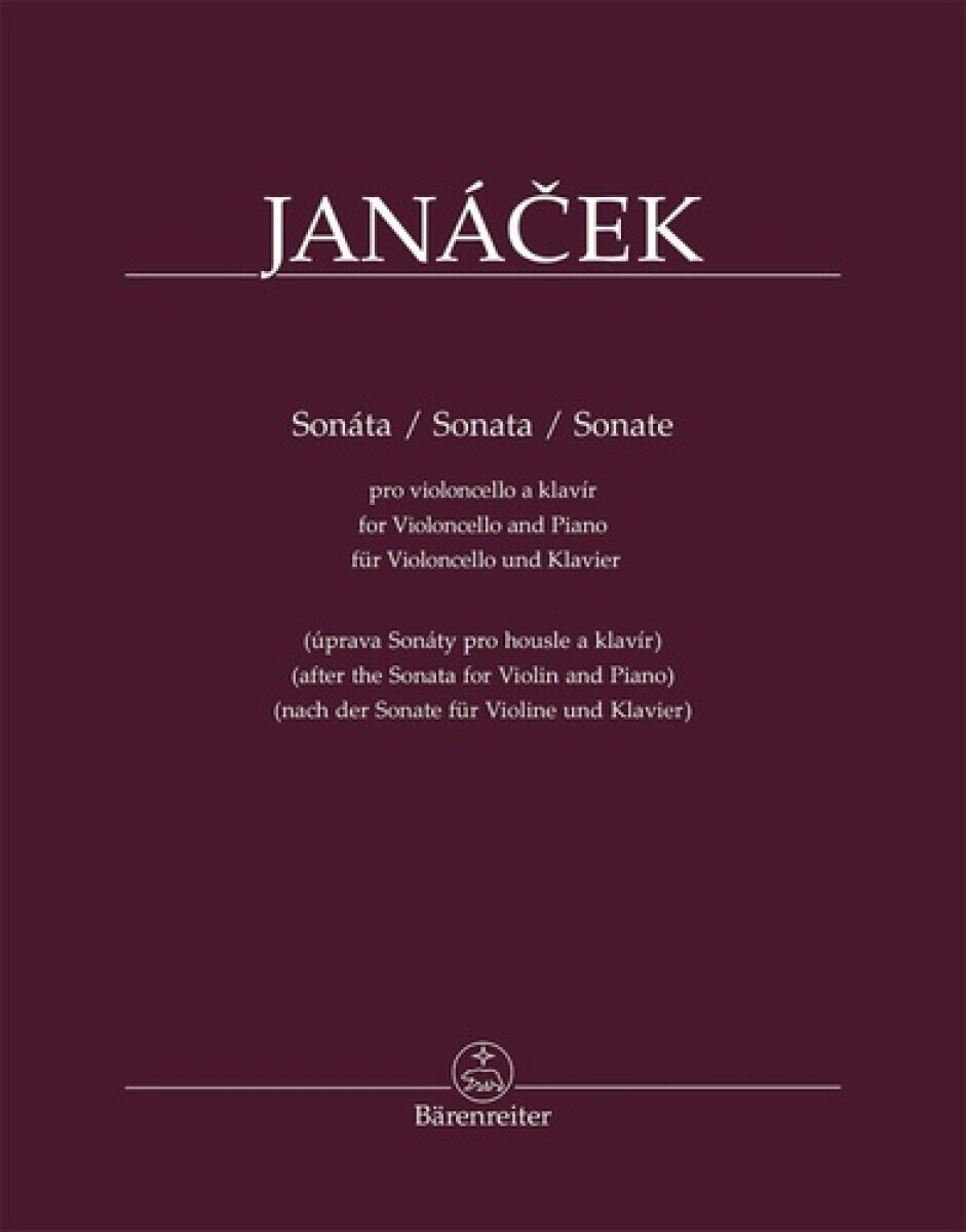 Sonáta pro violoncello a klavír - Leoš Janáček