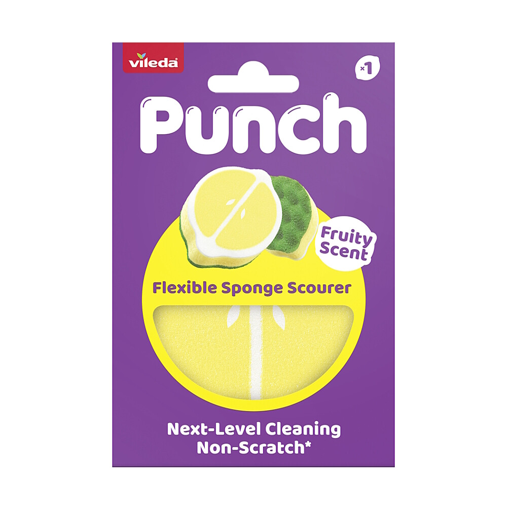 VILEDA Punch lemon houbička 1 kus