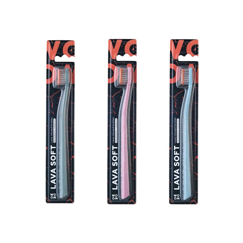 WOOM Lava soft zubní kartáček 1 ks
