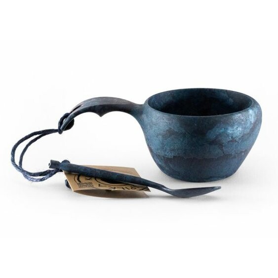 Kupilka KUKSA 210 ml + lžička - Blueberry (BLUE) 6430014971067