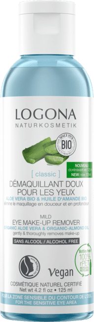 Logona Odličovač očí BIO aloe a mandlový olej 125ml