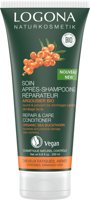 Logona Kondicionér REPAIR BIO rakytník - na křehké a poškozené vlasy 200ml