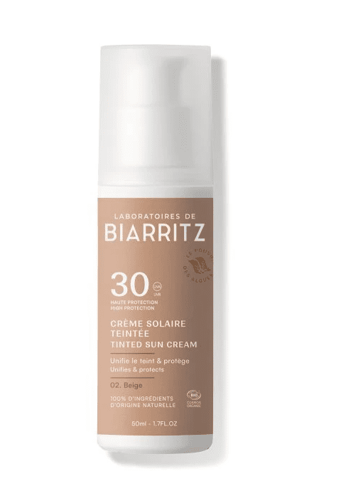 Laboratoires de Biarritz ALGA MARIS tónovací krém Beige s faktorem SPF30 50ml