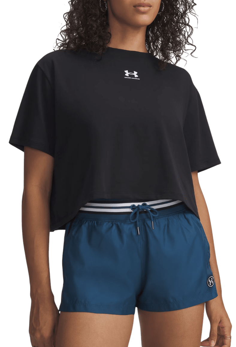 Triko Under Armour Under Armour Rival Boxy Tee Solid