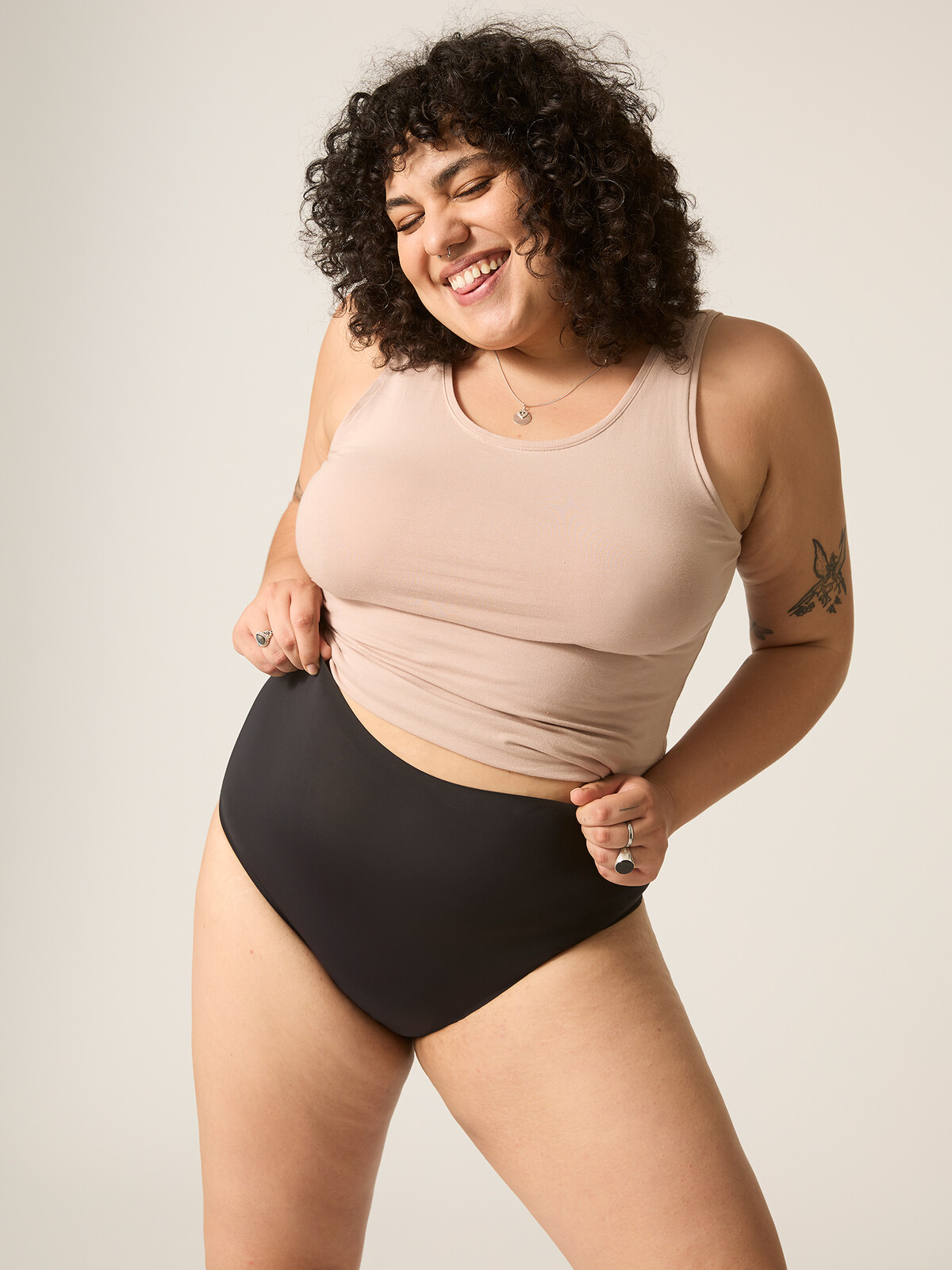 Menstruační kalhotky Modibodi Seamfree Full Brief Heavy-Overnight (MODI4064) XS