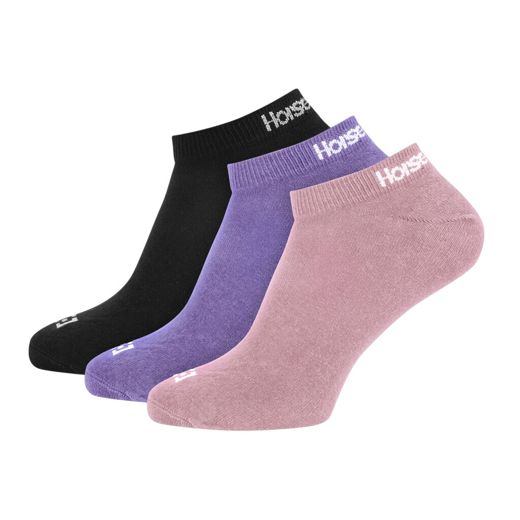 3PACK ponožky Horsefeathers Leni nízké vícebarevné (AW138D) M
