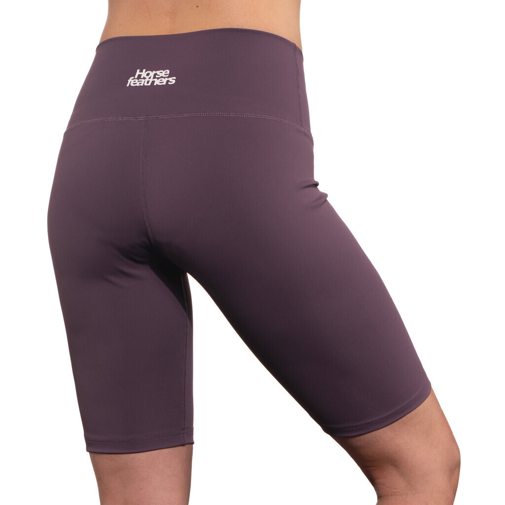 Dámské legínové kraťasy Horsefeathers Tikka Wineberry fialové (TW035I) XL