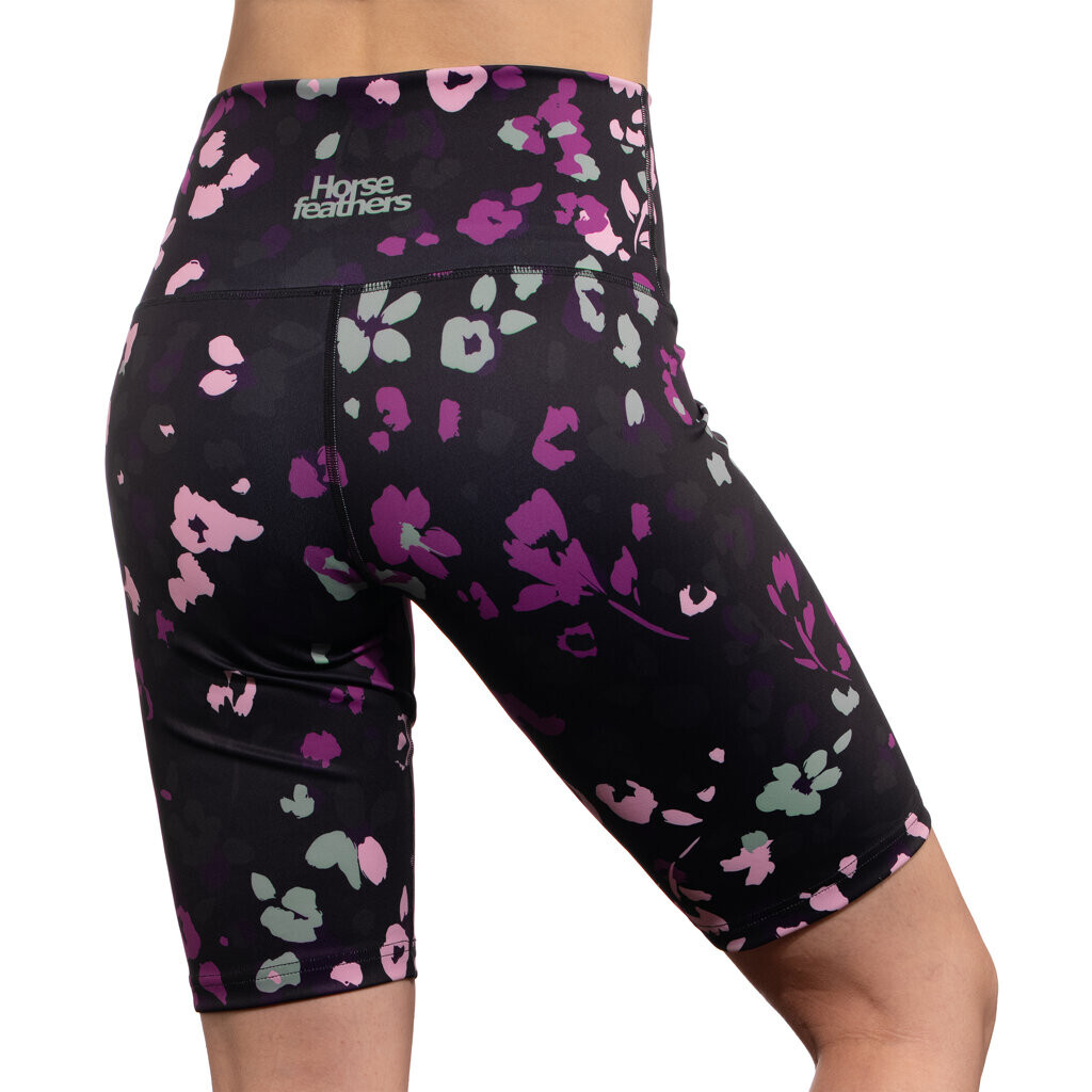 Dámské legínové kraťasy Horsefeathers Tikka Colored Cheetah vícebarevné (TW035G) M