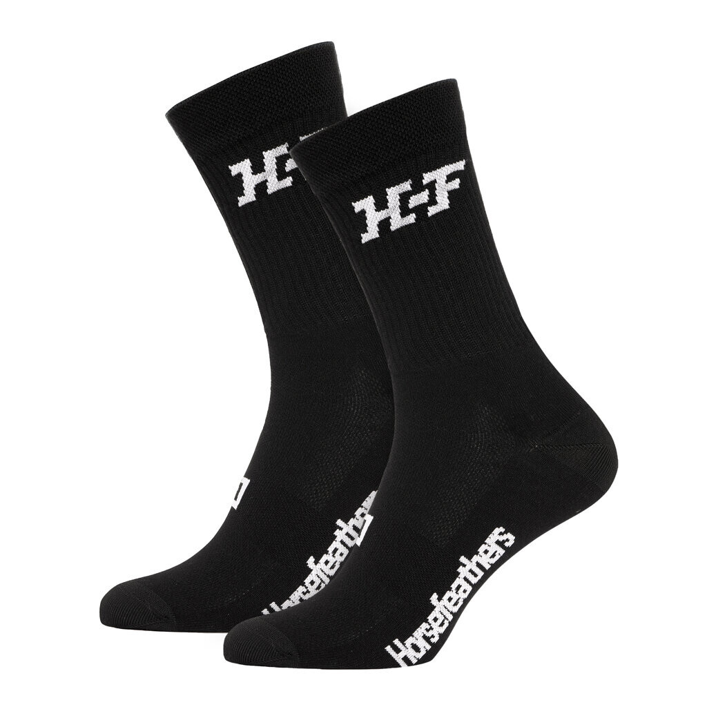 Ponožky Horsefeathers Jam vysoké funkční černé (AW150A) M