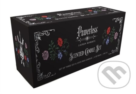 Lauren Roberts: Powerless Trilogy Scented Glass Candle Set (Set of 3) - Insight Editions
