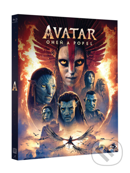 Avatar: Oheň a popel - Edice v rukávu Blu-ray