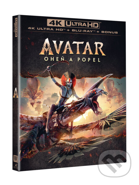 Avatar: Oheň a popel - Edice v rukávu UltraHDBlu-ray