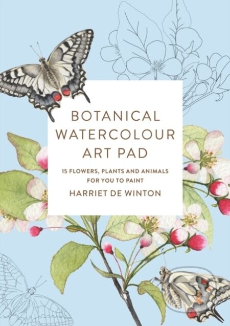 Botanical Watercolour Art Pad - Harriet de Winton