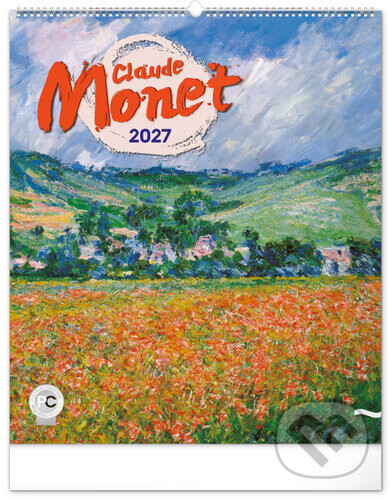Claude Monet 2027 - nástěnný kalendář - Notique