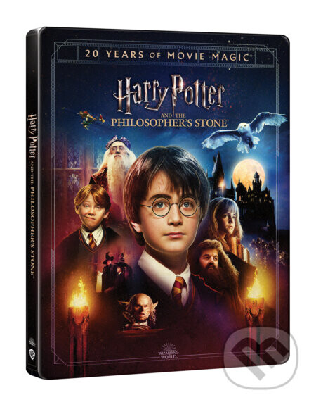 Harry Potter a Kámen mudrců (20. výročí) - steelbook Steelbook