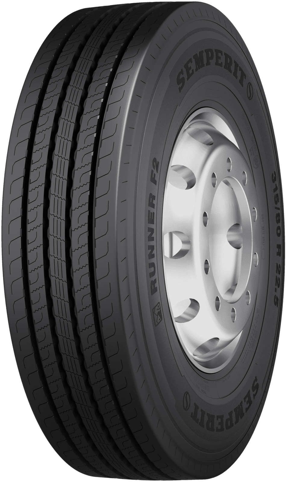 SEMPERIT 385/65 R 22.5 160K RUNNER_F2 TL M+S 3PMSF 20PR