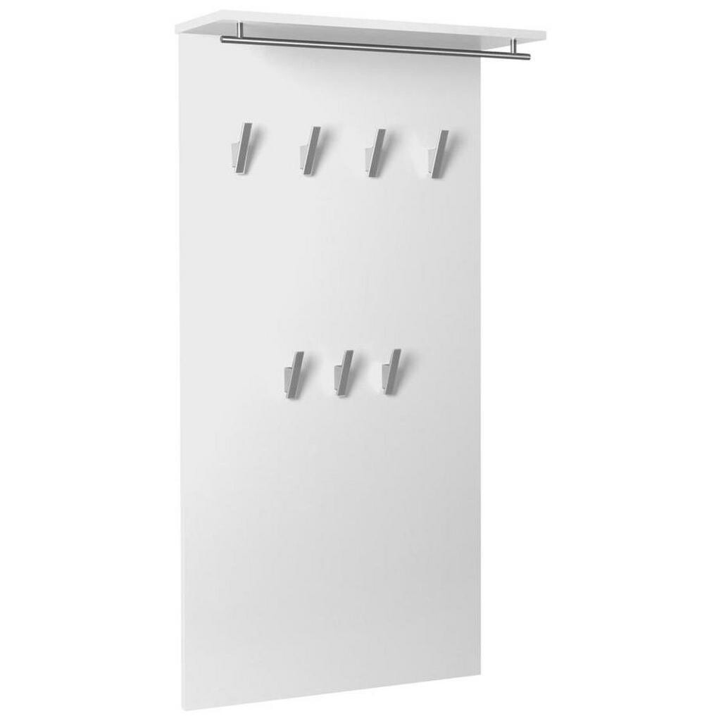 MID.YOU ŠATNÍ PANEL, bílá, 60/110,6/20,9 cm