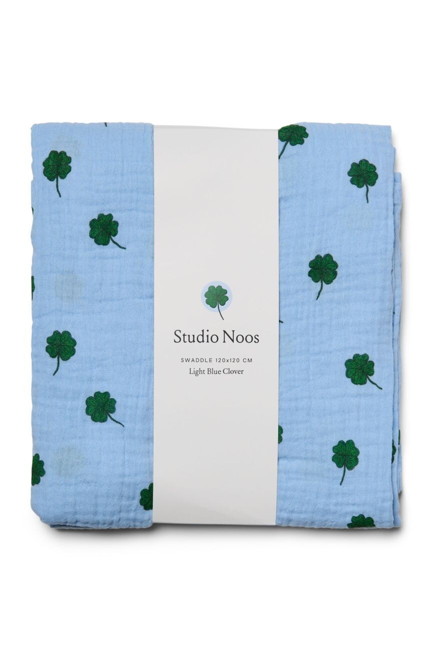 STUDIO NOOS SWADDLE ZAVINOVAČKA Print Large | Light Blue