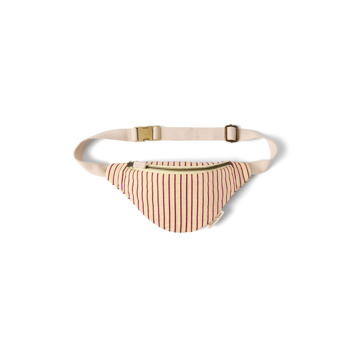 STUDIO NOOS Poplin Mini FANNY kabelka | Butter Yellow Striped