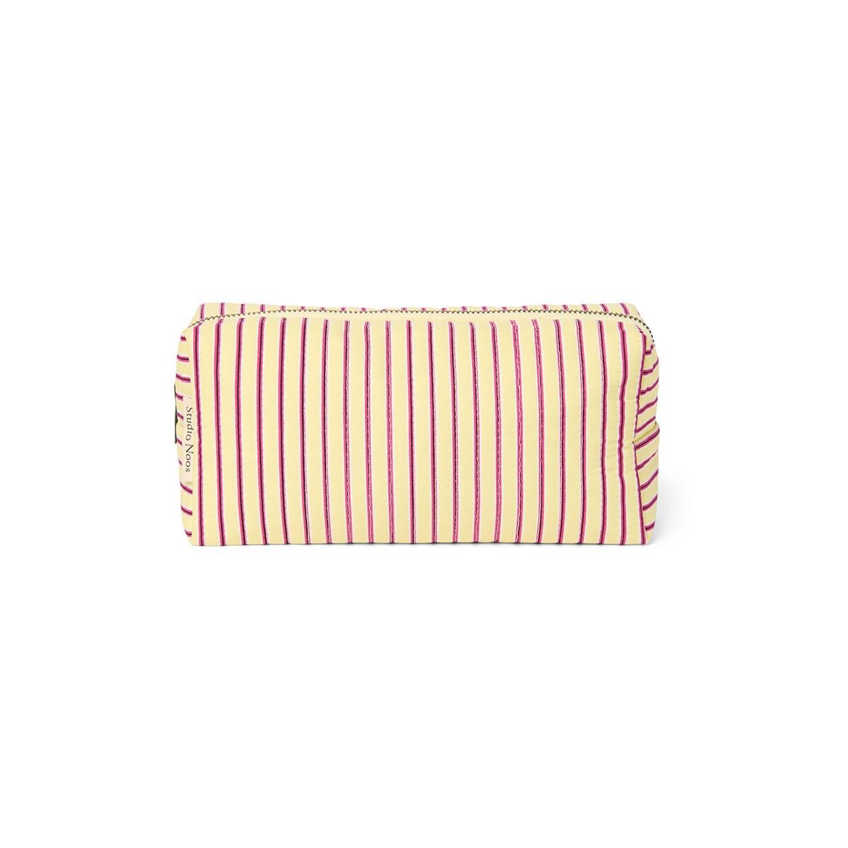 STUDIO NOOS Poplin POUCH - kabelka | Butter Yellow Striped