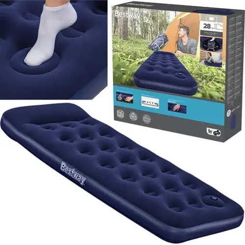 Nafukovací matrace s vestavěnou pumpou 185 × 76 × 22 cm – B67223