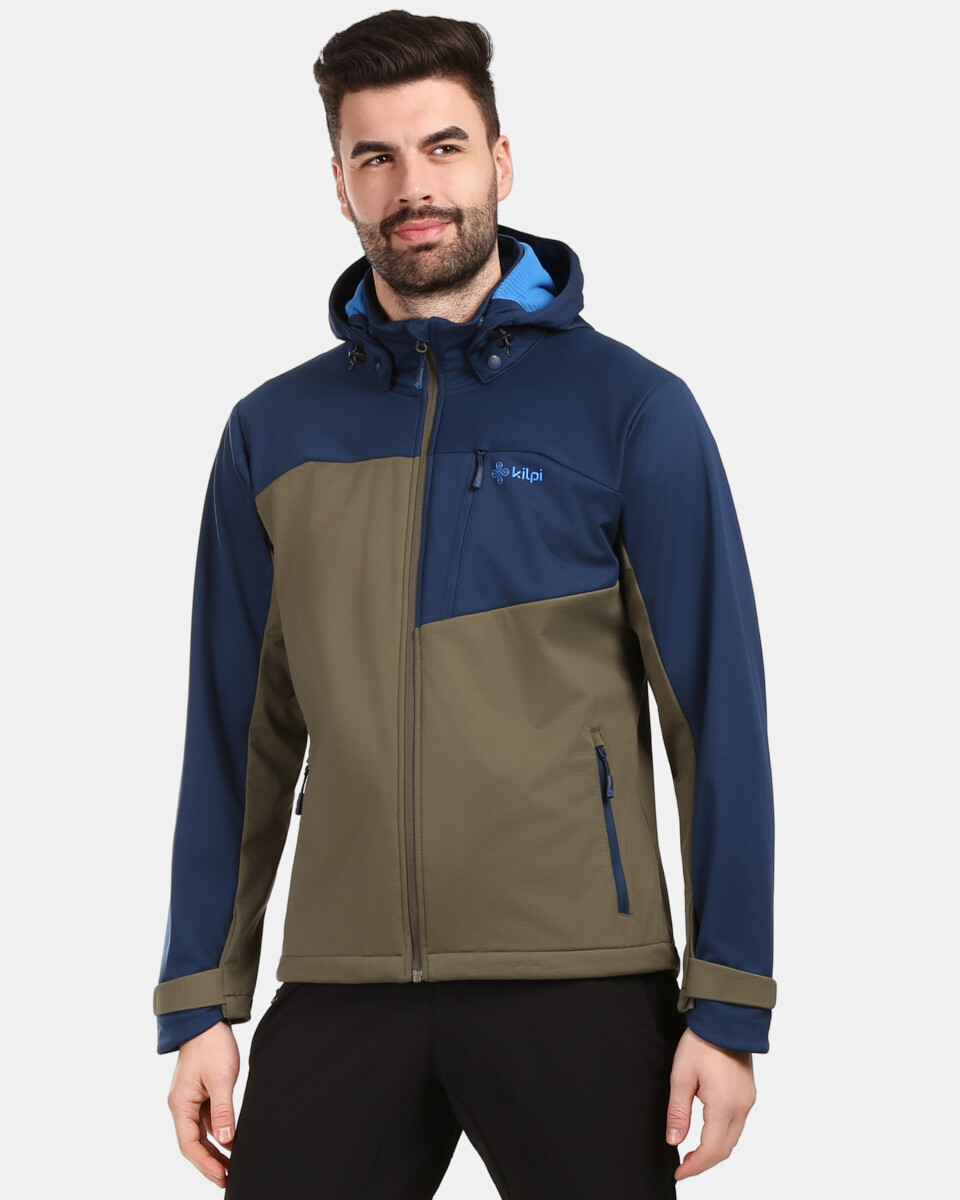 Pánská softshellová bunda kilpi ontavio-m khaki m