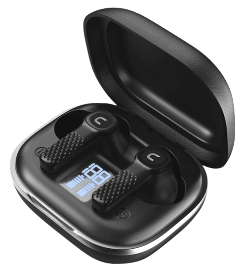 Concept Bezdrátová sluchátka SoundJoy True Wireless TW8010 black