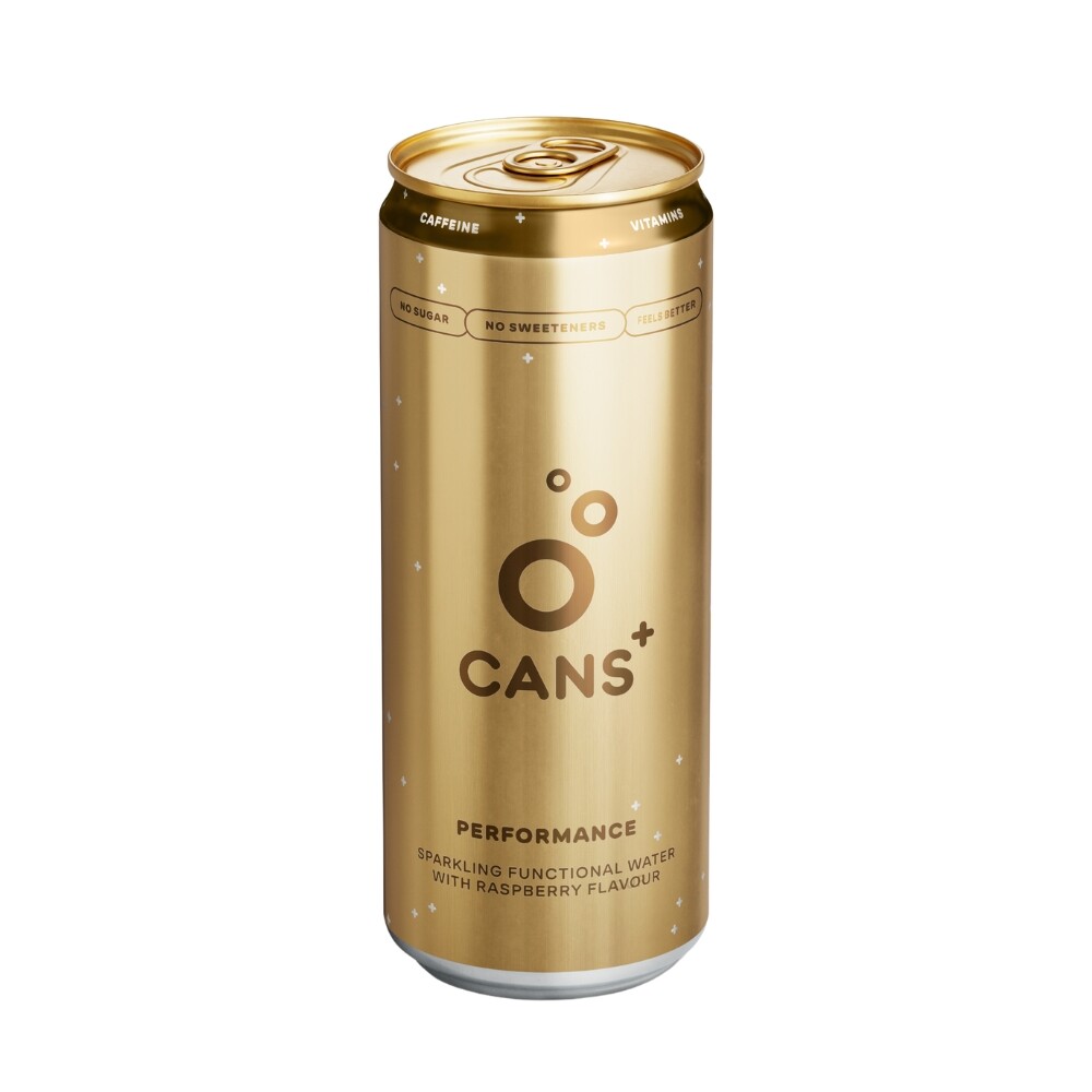 CANS funkční perlivá voda PERFORMANCE 330ml