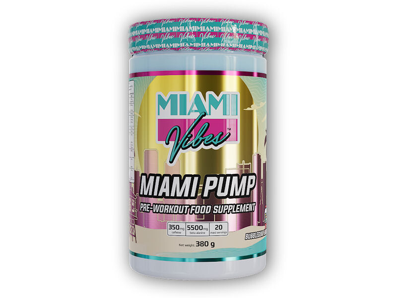 Miami Vibes Miami Pump 380g Varianta: cola