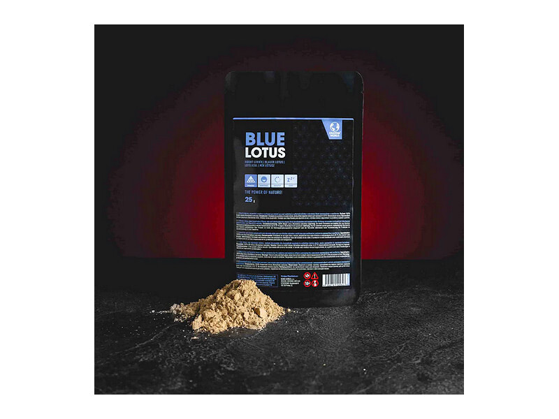 Hemp World Modrý leknín - Blue lotus (jemný prášek) 10g