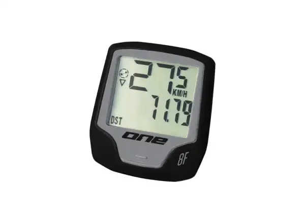 One Bikeparts C.Comp 8 Wired cyklocomputer black/grey