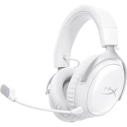 HyperX Cloud III S bezdrátová herní sluchátka bílá