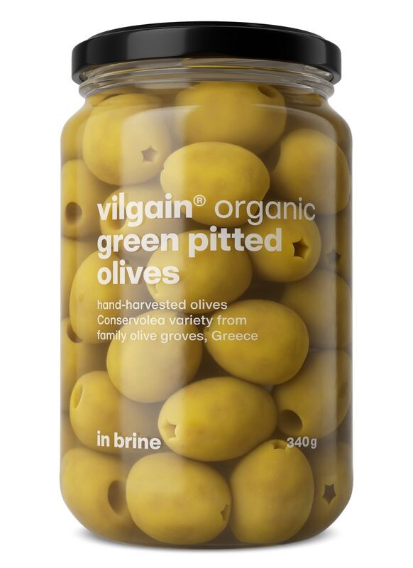 Vilgain Olivy BIO – zelené 340 g