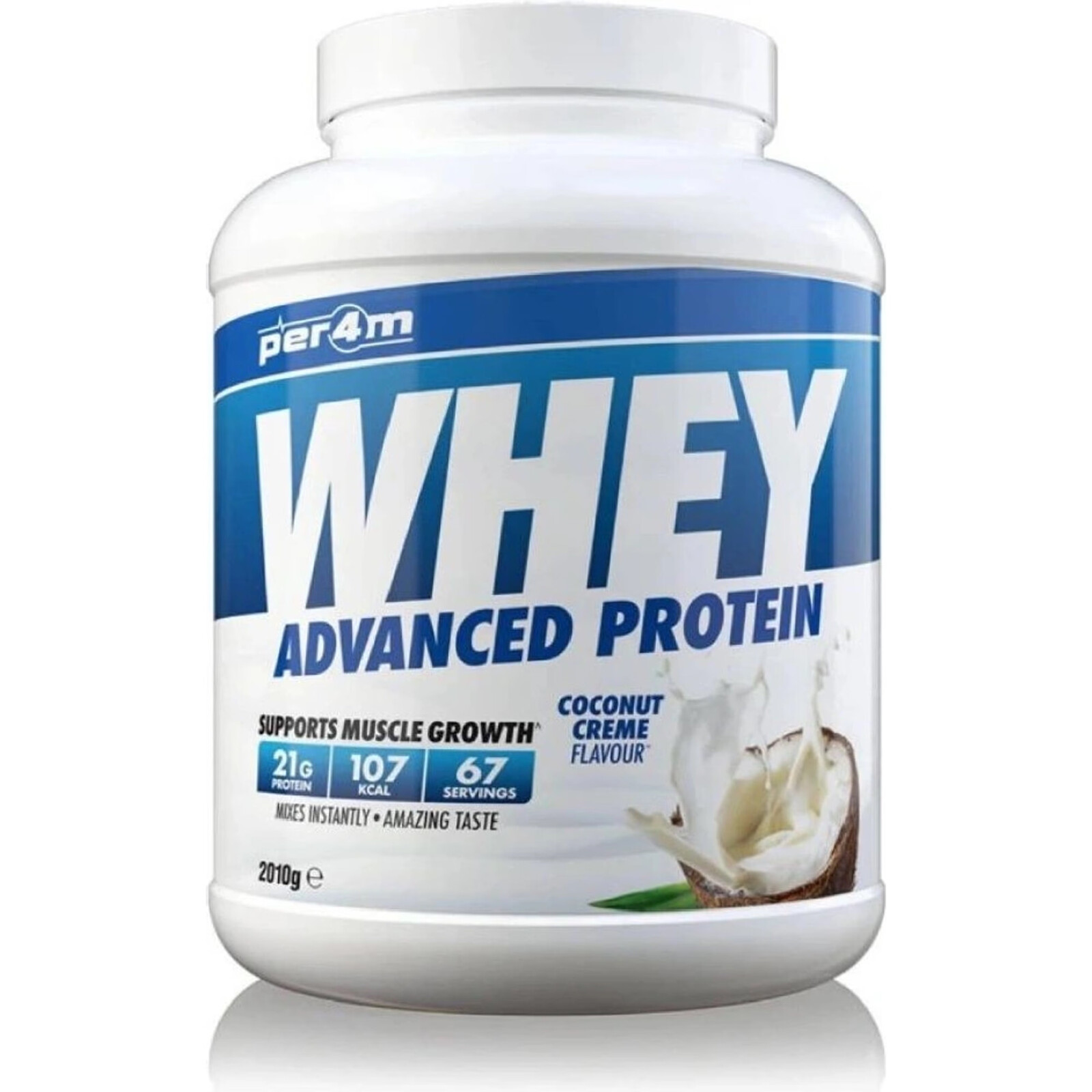 Per4m Whey Protein 2010 g Příchuť: Coconut creme