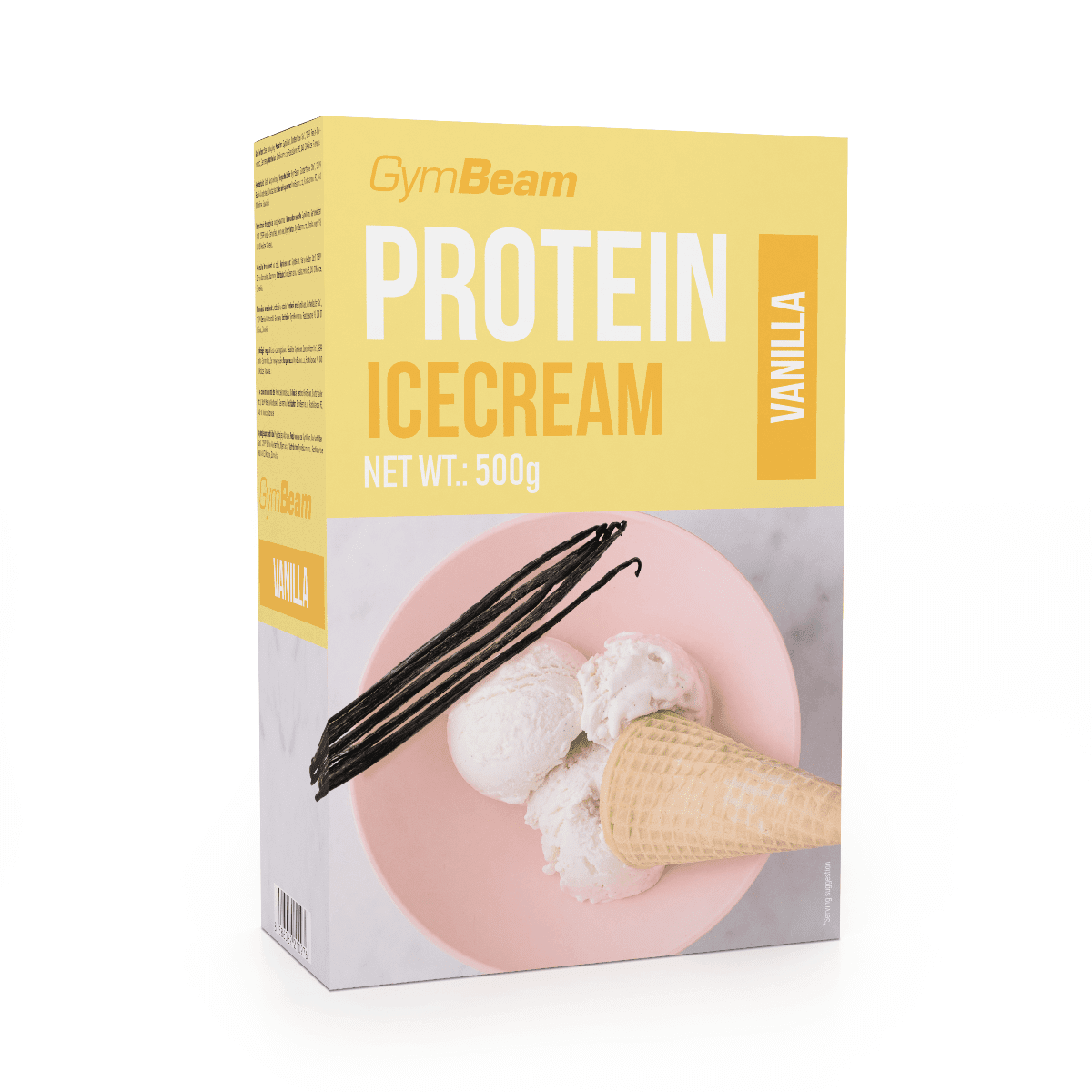 GYMBEAM Proteinová zmrzlina Protein Ice Cream vanilka 500 g