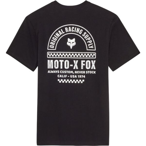Triko Fox Victory S/S Prem - Černá - L