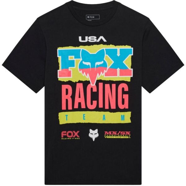 Triko Fox Hardcore 195 Original S/S - Černá - L